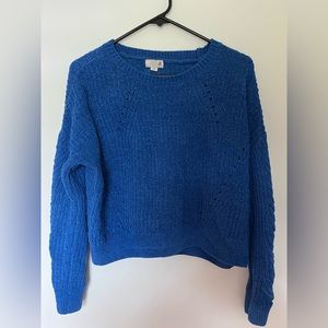 Bright Blue Sweater from kohls
